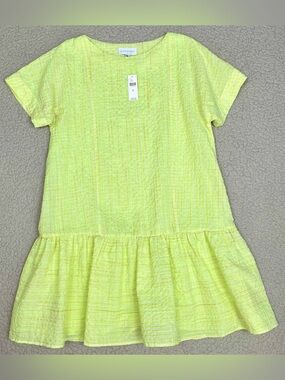 Anthropologie x Corey Lynn Calter Mariah Short Sleeve Neon Mini Dress